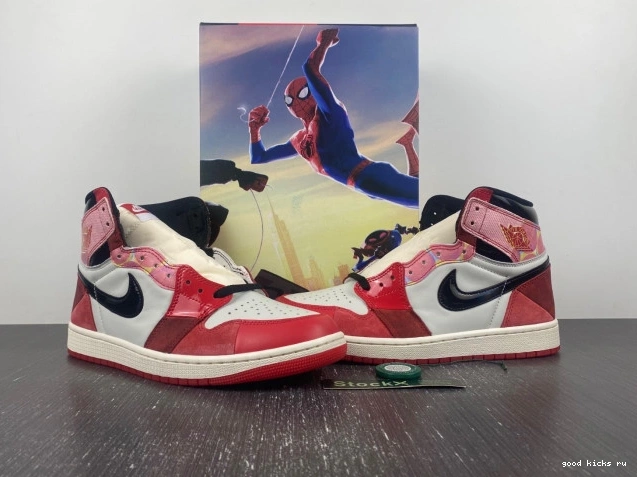 Cheap OG Spider-Man the Across DV1748-601 Spider-Verse High Jordan 1 0712